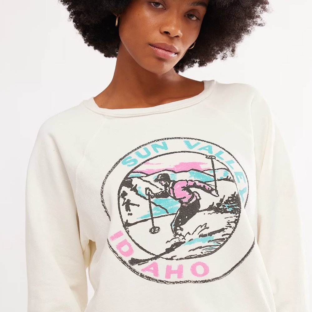 NEW! Free People x Retrobrand Sun Valley Pullover
